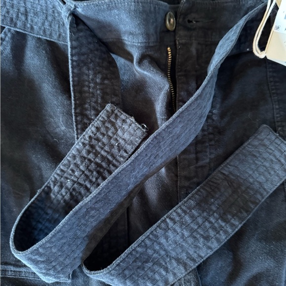 NWT Faherty Women's Crushed Velvet Tie Waist Jogger Garment Dyed / XLarge - Picture 4 of 13